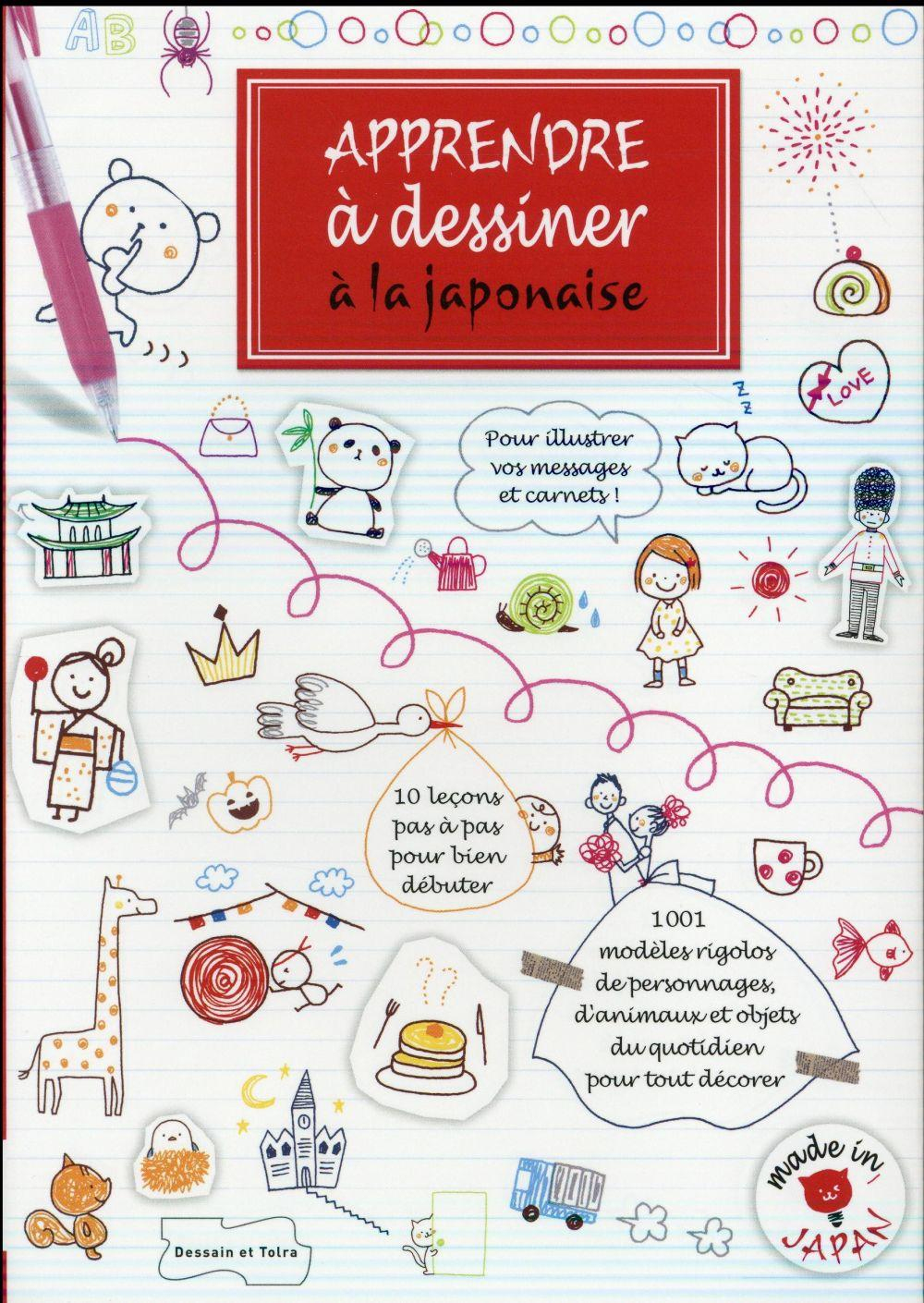 Apprendre À Dessiner À La Japonaise - Livre - France Loisirs à Dessiner Pour Apprendre À Lire 