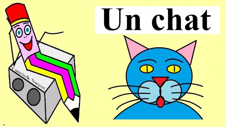 Apprendre À Dessiner Des Animaux : Dessin D'Un Chat – avec Animaux A Dessiner