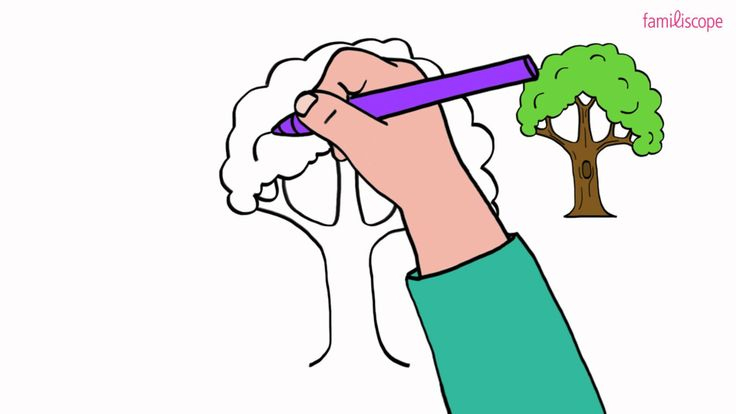 Apprendre À Dessiner Un Arbre pour Apprendre A Dessiner Des Arbres