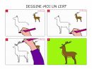 Apprendre À Dessiner Un Cerf En 3 Étapes concernant Apprendre A Dessiner Un Lapin Facilement
