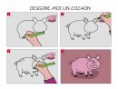 Apprendre À Dessiner Un Cochon En 3 Étapes pour Apprendre A Dessiner Un Coeur