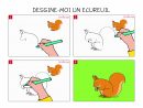 Apprendre À Dessiner Un Écureuil En 3 Étapes pour Apprendre A Dessiner Un Lapin Facilement