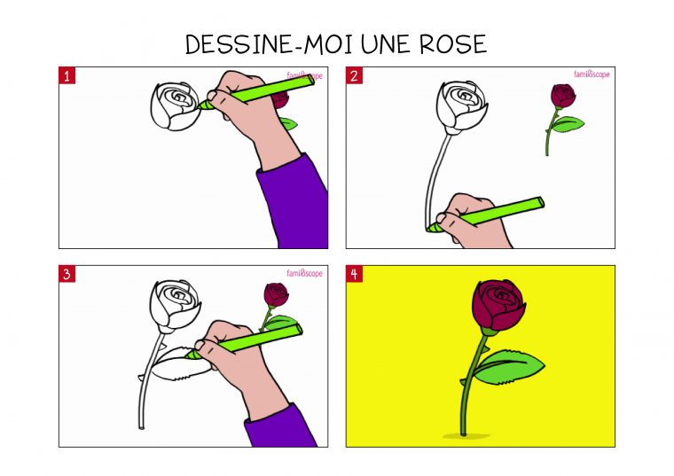 Apprendre À Dessiner Une Rose En 3 Étapes à Apprendre A Dessiner Un Coeur