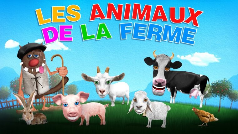 Apprendre Aux Enfants Les Animaux De La Ferme (Learn Farm intérieur Apprendre Les Animaux