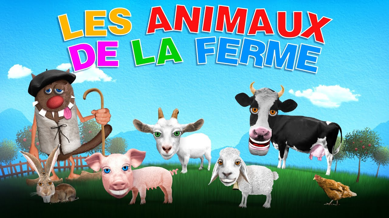 Apprendre Aux Enfants Les Animaux De La Ferme (Learn Farm intérieur Apprendre Les Animaux 