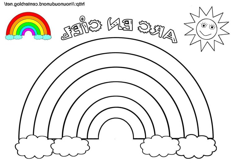 Arc En Ciel Dessin Couleur Beau Photos Coloriage Arc En encequiconcerne Dessin D Un Arc En Ciel