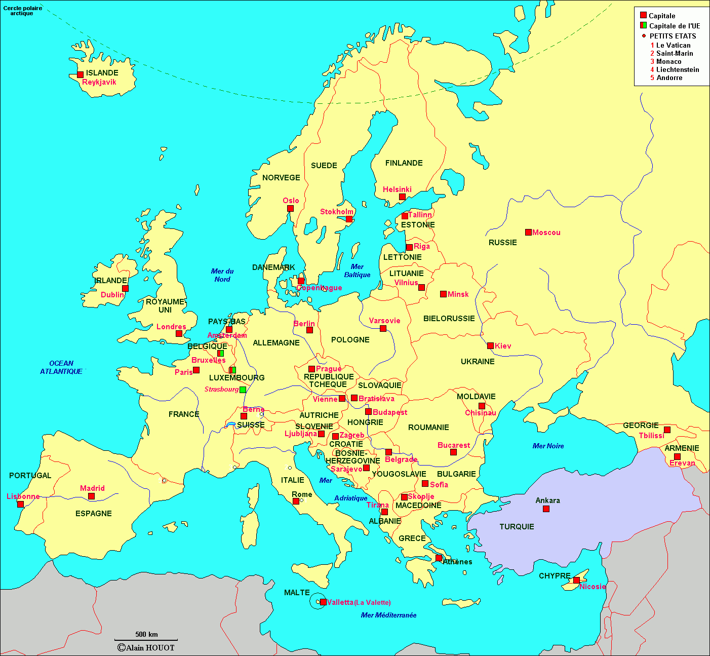 Archives Des Carte Europe Capitales - Arts Et Voyages dedans Pays Union Europeenne Carte 2021 Jeu 