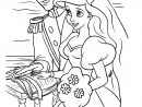 Ariel &amp; Eric Disney - Coloriage La Petite Sirène (Ariel intérieur Coloriage Sirene Et Princesse