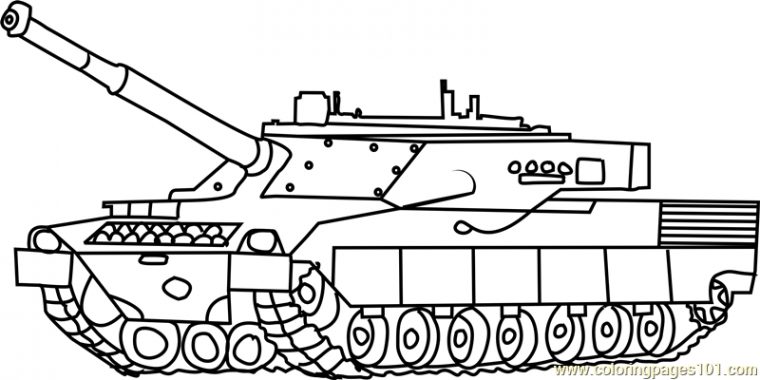 Army Tank In Battle Coloring Page For Kids – Free Tanks serapportantà Coloriage Tank