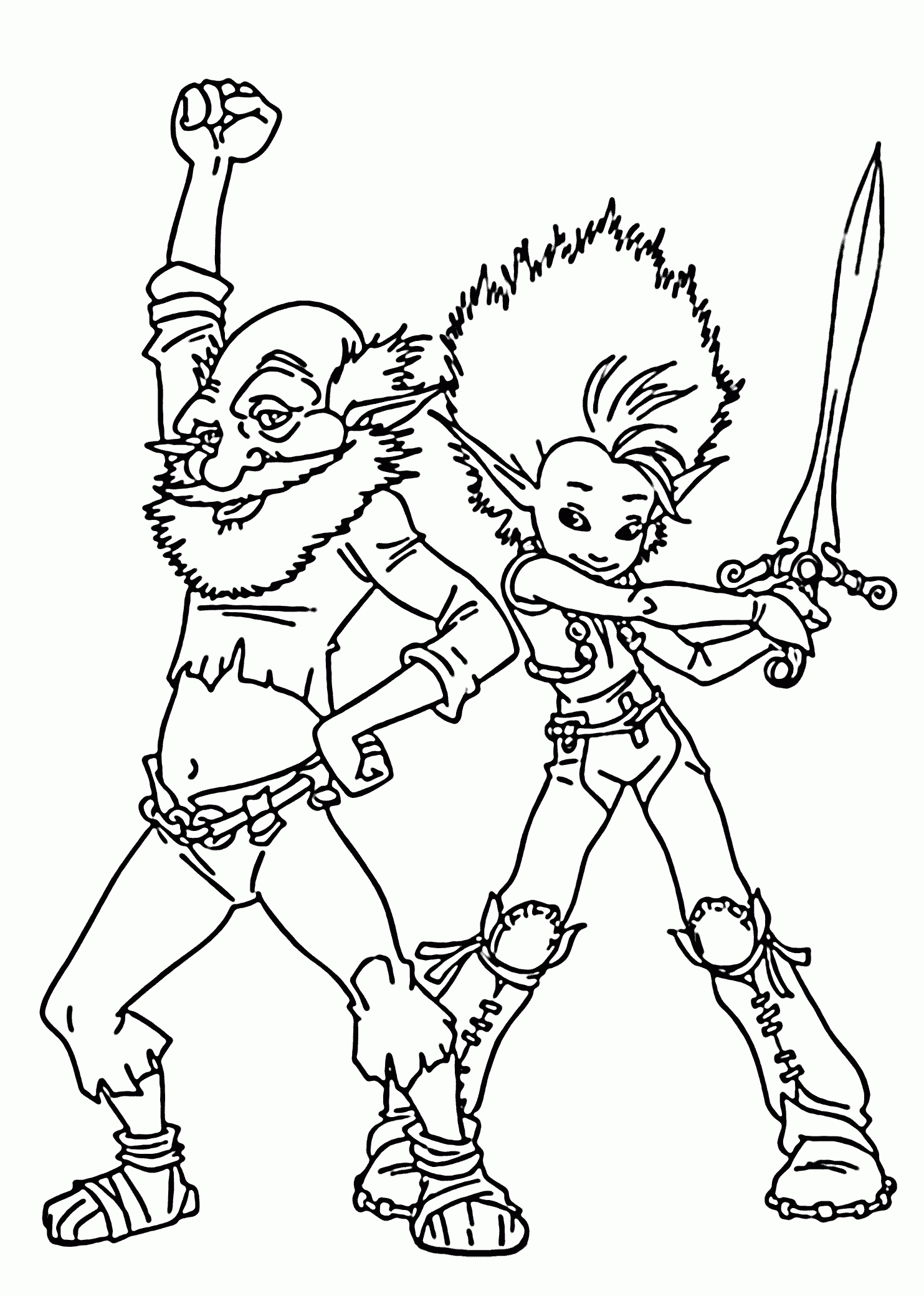 Arthur And Grandpa Coloring Pages For Kids, Printable Free pour Dessin Arthur Et Les Minimoys 