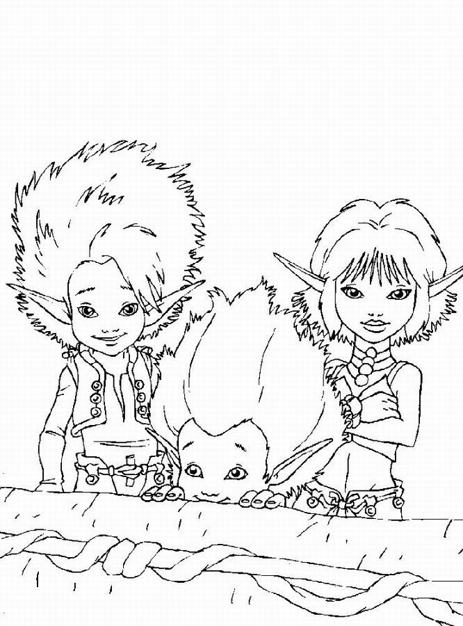 Arthur Et Les Minimoys  Coloriage, Coloriage Enfant serapportantà Dessin Arthur Et Les Minimoys 