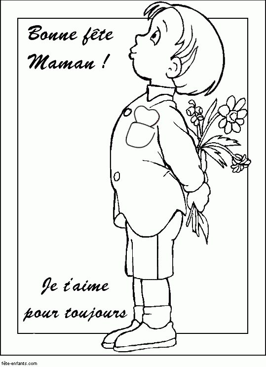 Ass Mat I&amp;#039;Bulles: Bientôt La Fête Des Mères encequiconcerne Coloriage Bonne Fete Maman 