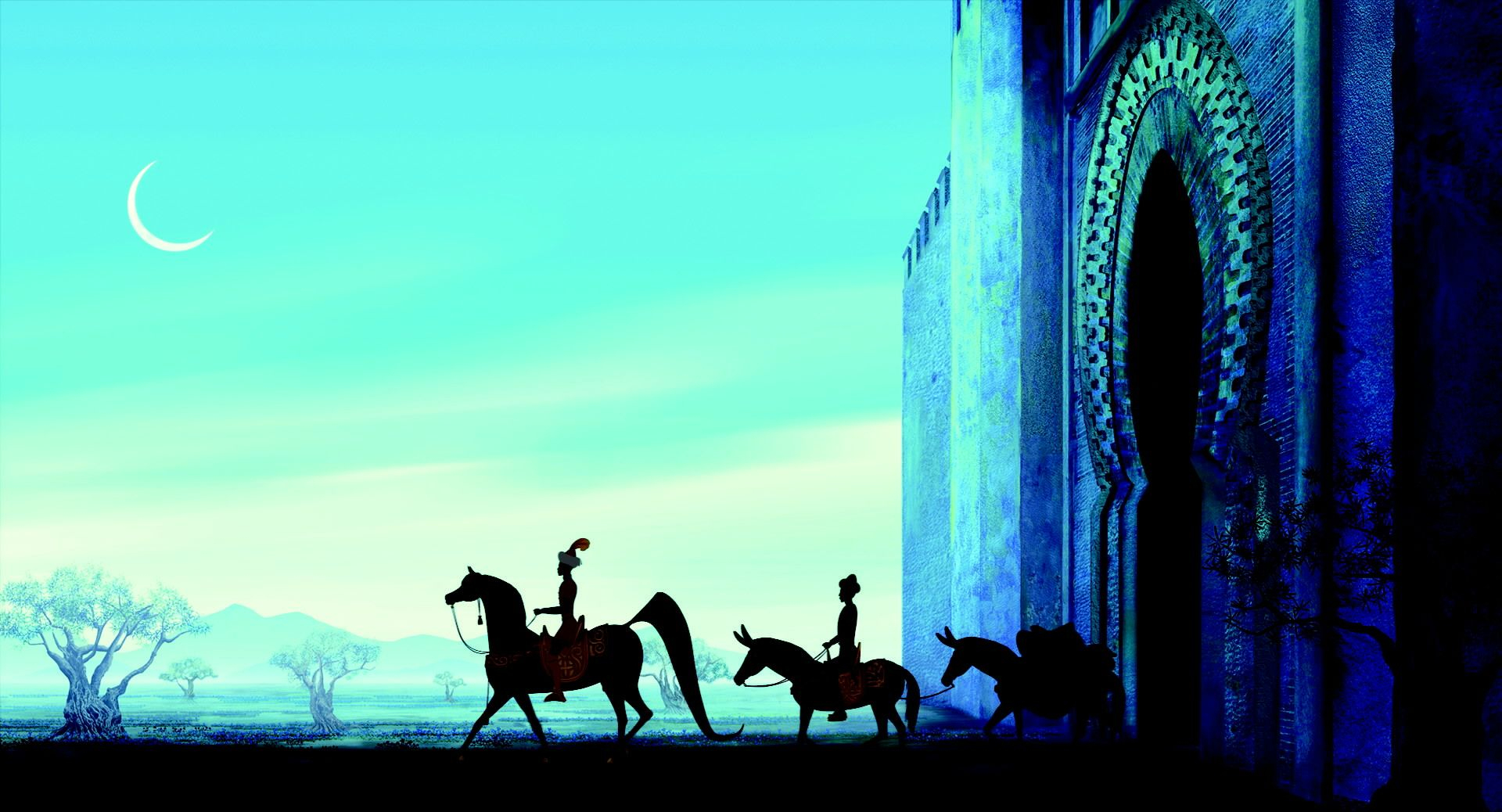 Azur &amp; Asmar: The Princes' Quest Japan Site  Animated avec Coloriage Azur Et Asmar