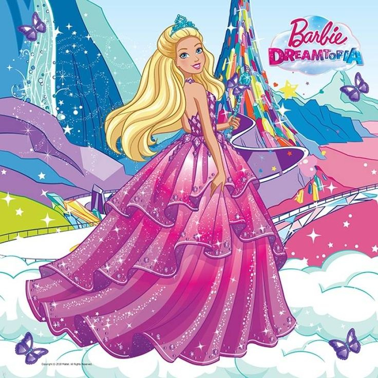 Barbie Dreamtopia Princess  Barbie Cartoon, Barbie Theme intérieur Chateau De Barbie Princesse 
