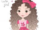 Belle De Dessin Fille Stock Illustrations, Vecteurs encequiconcerne Dessin De Petite Fille