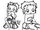 Betty Boop We Coloring Page 115  Wecoloringpage intérieur Betty Boop Coloriage