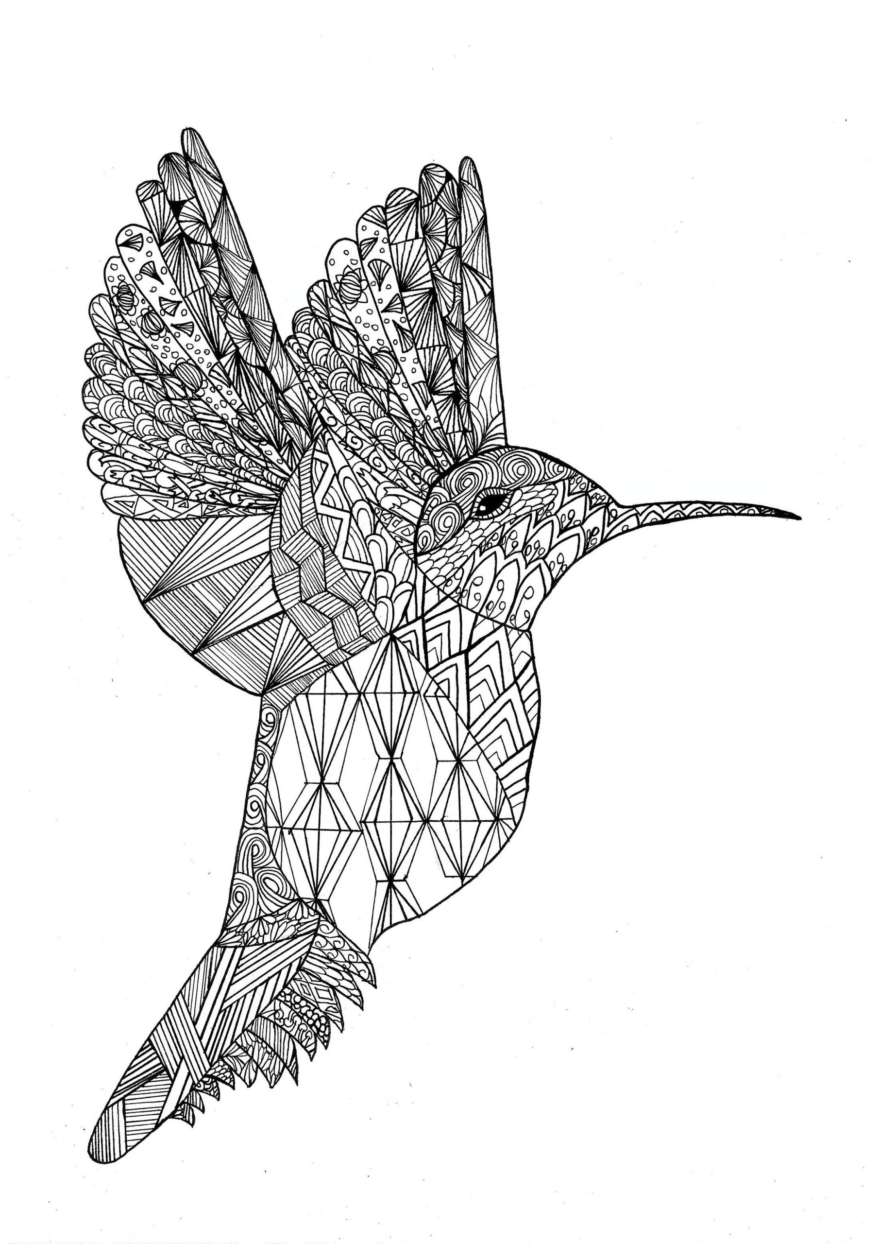 Birds Free To Color For Kids - Birds Kids Coloring Pages serapportantà Coloriage Simple