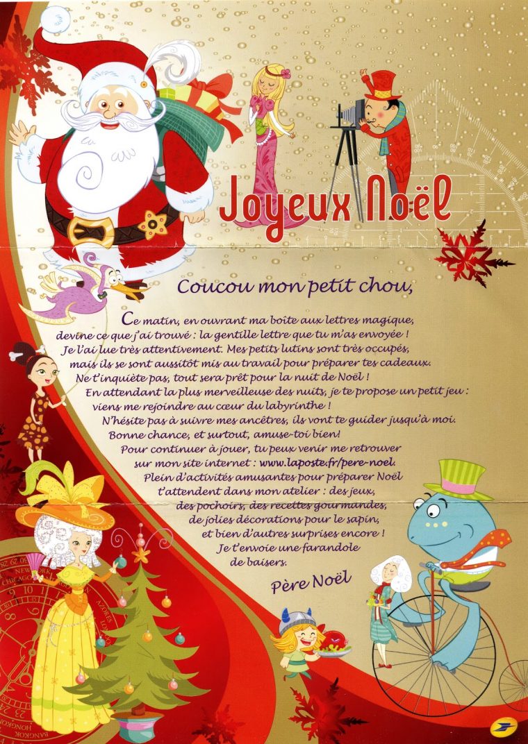 Blog Philatélie Cartophilie De Michel: Le Courrier Du Père intérieur Modele Pere Noel