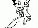 Bonitos Dibujos De Betty Boop Para Imprimir Y Colorear tout Dessin De Betty Boop