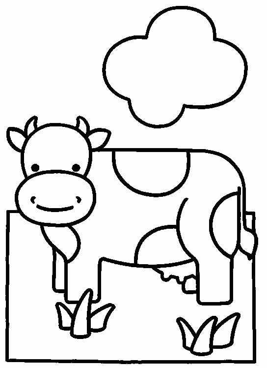 Booklet: Simple Vache Dessin Facile avec Apprendre A Dessiner Une Vache