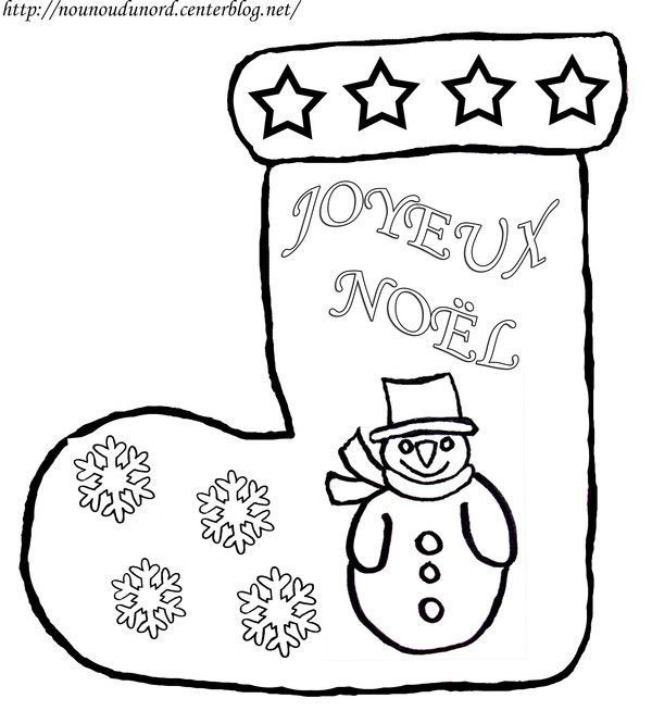 Botte De Noël Avec Bonhomme De Neige - Comment Dessiner à Modele De Dessin De Noel