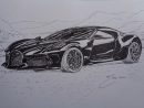 Bugatti La Voiture Noire. Dessin Au Marqueur Par Joan Mañé serapportantà Dessin Vehicule