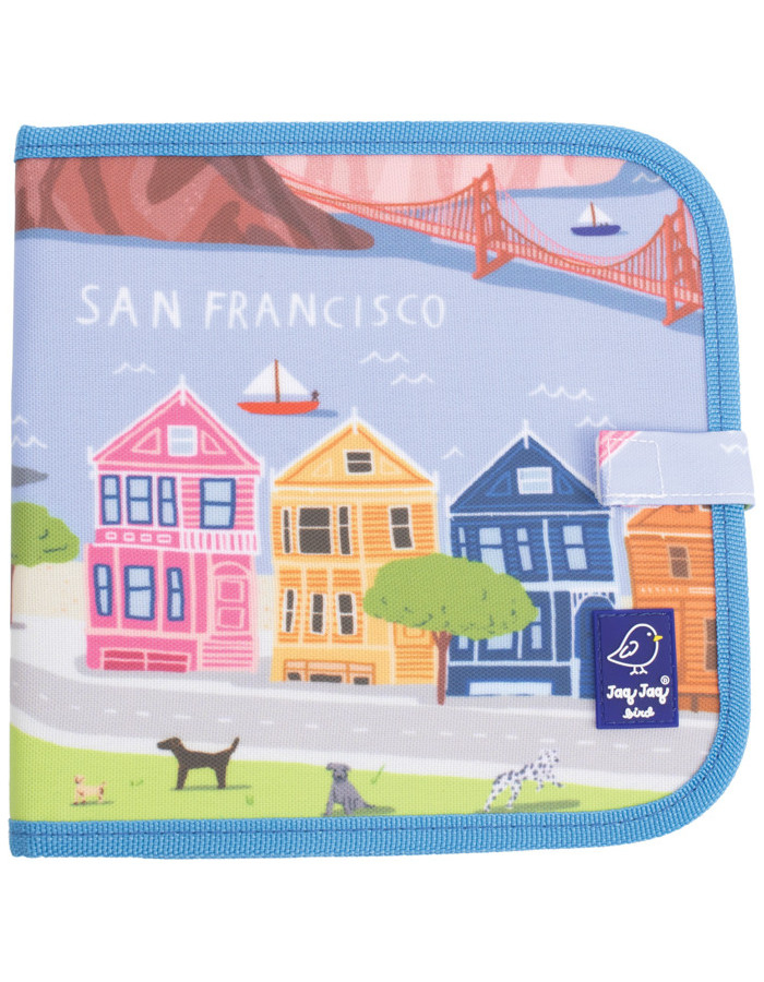 Cahier Ardoise De Coloriage Et Dessins "San Francisco" Jaq serapportantà Coloriage Ardoise