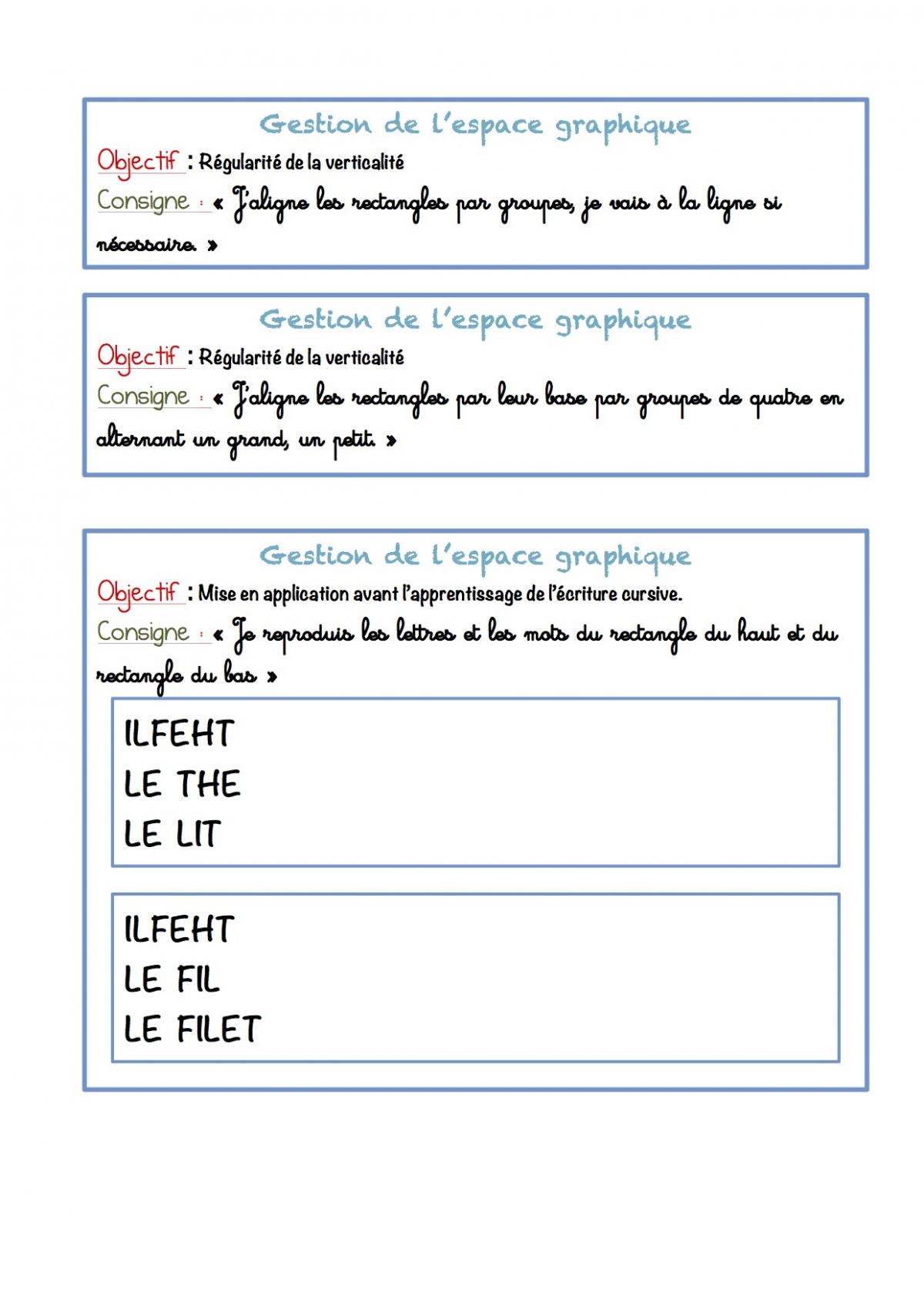 Cahier D'Écriture Ms - La Classe De Luccia ! Serapportantà serapportantà Fiche Son Gs Classe De Luccia