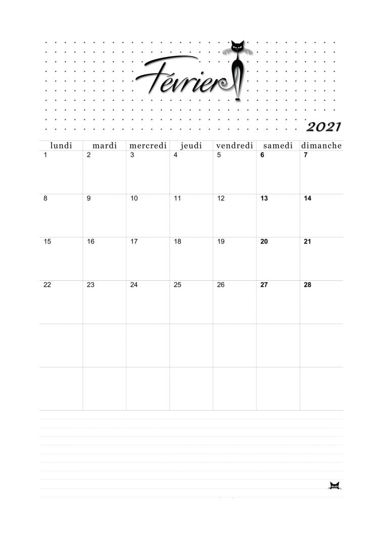 Calendrier 2021 Mensuel À Imprimer Gratuitement. tout Calendrier 0 Imprimer