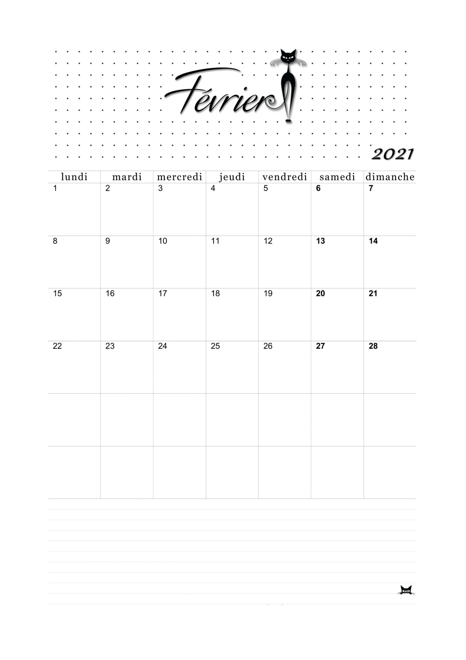 Calendrier 2021 Mensuel À Imprimer Gratuitement. tout Calendrier 0 Imprimer 