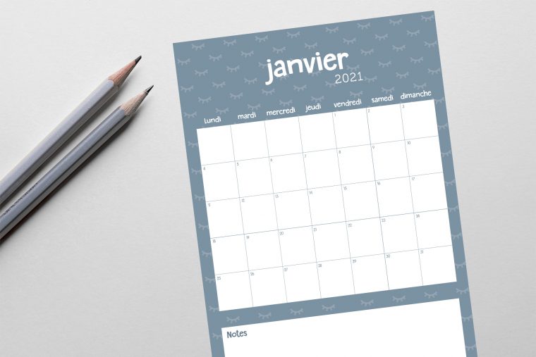 Calendrier – Janvier 2021  La Capuciine tout La Capuciine Calendrier