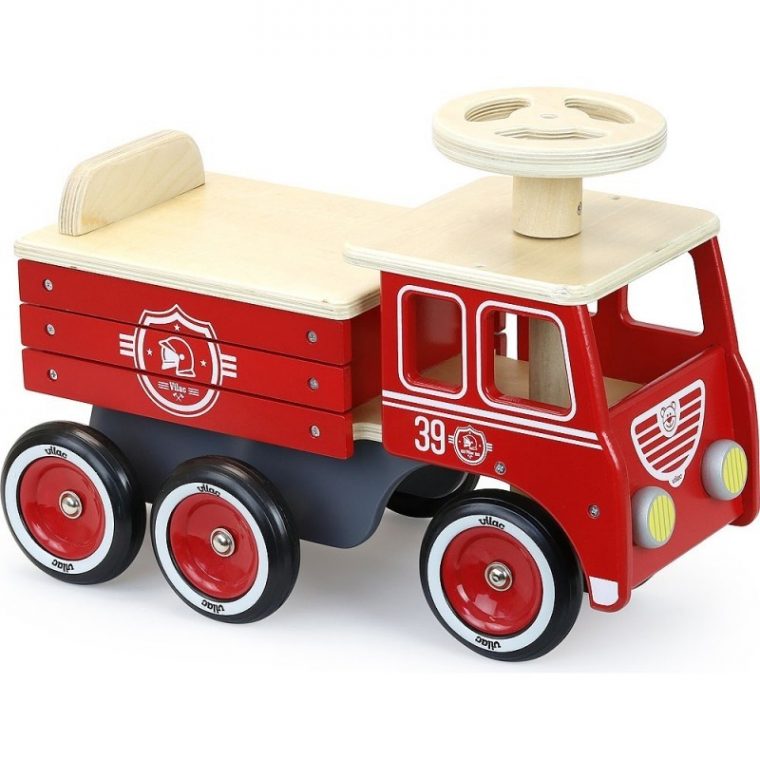 Camion De Pompier Enfant Dès 18 Mois, Idée Cadeau pour Camion Enfants