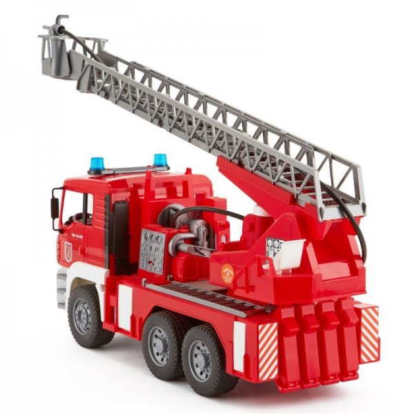 Camion De Pompier Man Avec Échelle Et Lance Incendie Jouet pour Camion Echelle Pompier 