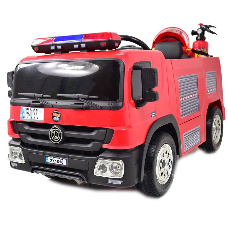 Camion De Pompiers Sur Batterie Pour Enfants 2X45W 12V encequiconcerne Un Camion De Pompier 