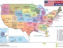 Capitales D'États Et Villes Importantes Des Etats-Unis D pour Carte Amerqieus Avec Tout Les Villes