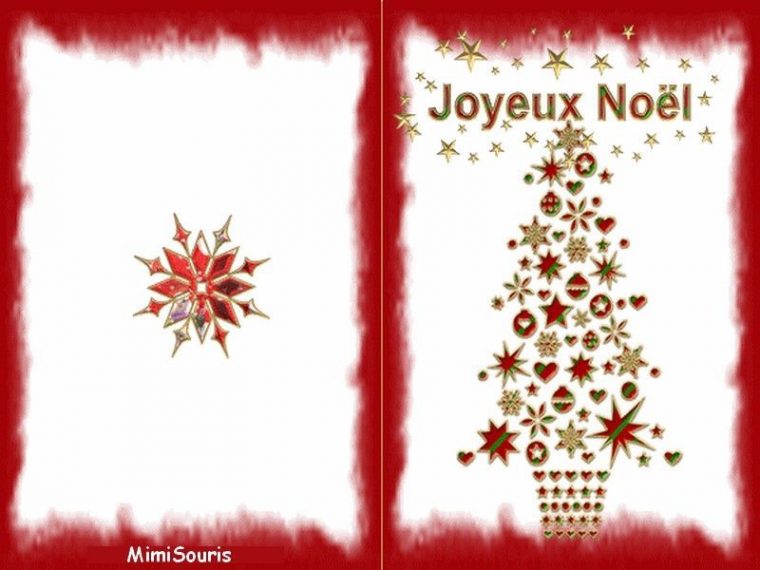 Carte À Imprimer Joyeux Noël intérieur Carte Postale Vierge À Imprimer