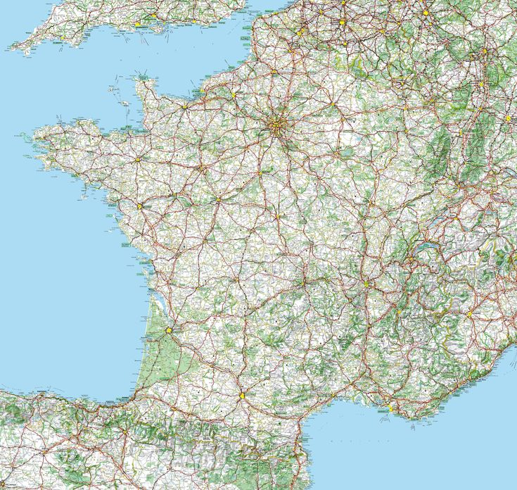 Carte De France Routière - Arts Et Voyages En 2020  Carte concernant Fond De Carte France Ã©Duscol 