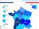 &quot;Carte Des 13 Régions De France Et Outre-Mer Bleue Avec Le avec France Carte Gã©Ographique Outre Mer