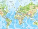 Carte Du Monde Avec Pays  Carte Du Monde Avec Pays destiné Un Carte Avec Les Continents Du Monde
