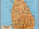 Carte Du Sri Lanka intérieur Carte Sri Lanka A Imprimer