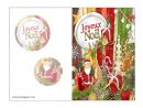 Carte Gratuite À Imprimer: Carte De Voeux De Noël À concernant Carte Postale De Noel A Imprimer