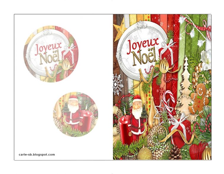 Carte Gratuite À Imprimer: Carte De Voeux De Noël À dedans Carte De Noel À Imprimer Gratuitement