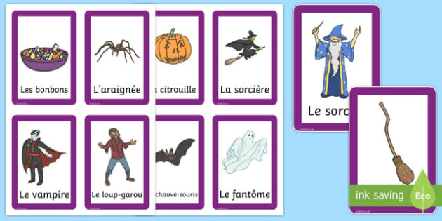 Cartes Pour Jeu De Paires Sur Le Thème D&amp;#039;Halloween tout Jeux De Fille D Halloween 