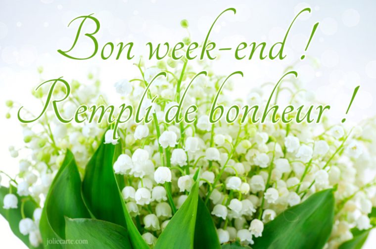 Cartes Virtuelles Muguet Bon Week End – Joliecarte serapportantà Images Gratuites Muguet 1Er Mai