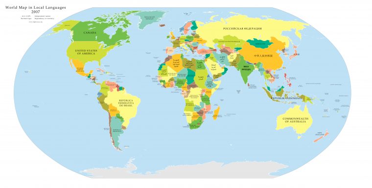 Cartograf.fr : Toutes Les Cartes Des Pays Du Monde : Page 2 à Un Carte Avec Les Continents Du Monde