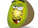 Cartoon Funny Kiwi Character Stock Vector - Illustration intérieur Dessin De Kiwi