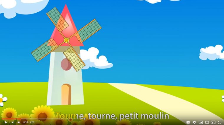 Chanson : Tourne, Tourne, Petit Moulin > Fédération Des intérieur Chanson Tourne Petit Moulin