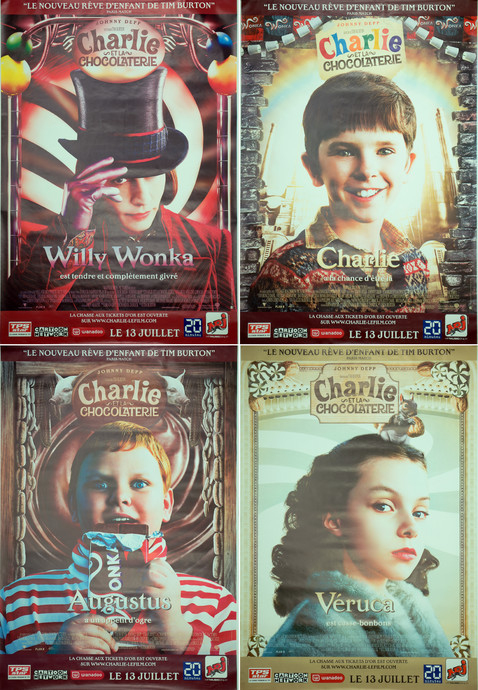 Charlie Et La Chocolaterie  Affiche-Cine encequiconcerne Affiche Charlie Et La Chocolaterie 