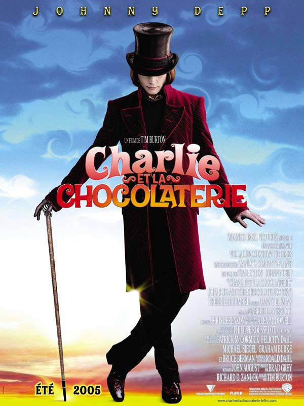 Charlie Et La Chocolaterie concernant Affiche Charlie Et La Chocolaterie 