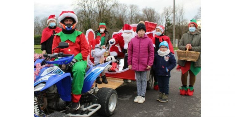 Châtenois. Le Père Noël Et Ses Lutins Rendent Visite Aux serapportantà Le Pere Noel Et Ses Lutins